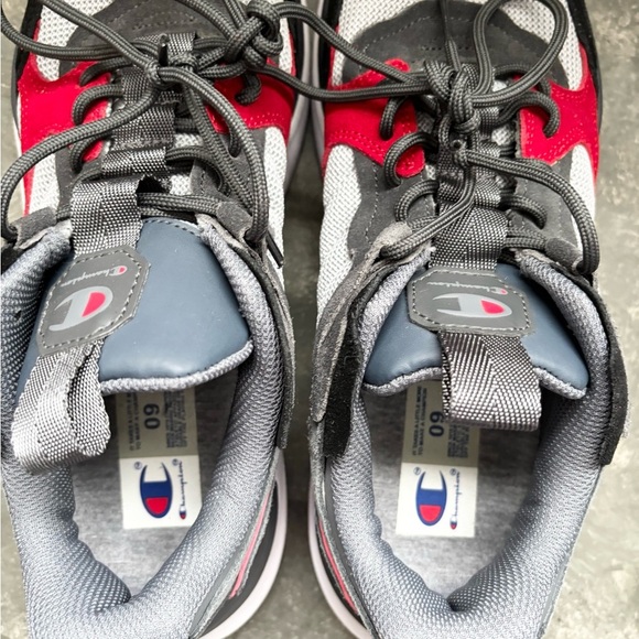 Champion OT Alter 1 mens sneakers size 9 grey red - Picture 5 of 9